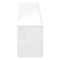 Meuble T.V - 63"L / Blanc Lustré / MO#3548