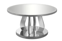 Table De Salon / 36"DIA/ Miroir / #MO3725