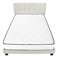 Lit Queen Complet / Tissu Beige / #MO5605