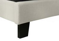 Lit Queen Complet / Tissu Beige / #MO5605