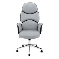 Chaise de Bureau -Simili-Cuir / Dossier Exécutif / #MO7322