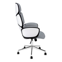Chaise de Bureau -Simili-Cuir / Dossier Exécutif / #MO7322