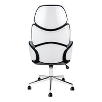 Chaise de Bureau -Simili-Cuir / Dossier Exécutif / #MO7322