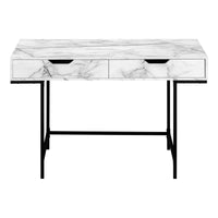 Bureau - 48"L / Base Métal Noir / #MO7558