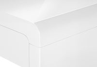 Bureau - 48"L / Blanc Lustré / Tiroir d'Entreposage / #MO7580