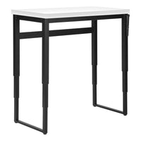 Bureau - 48"L / Hauteur Ajustable / Base Métal Noir / #MO7681