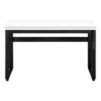 Bureau - 48"L / Hauteur Ajustable / Base Métal Noir / #MO7681