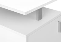 Bureau - 58"L / Base Métal en Coin / #MO7695