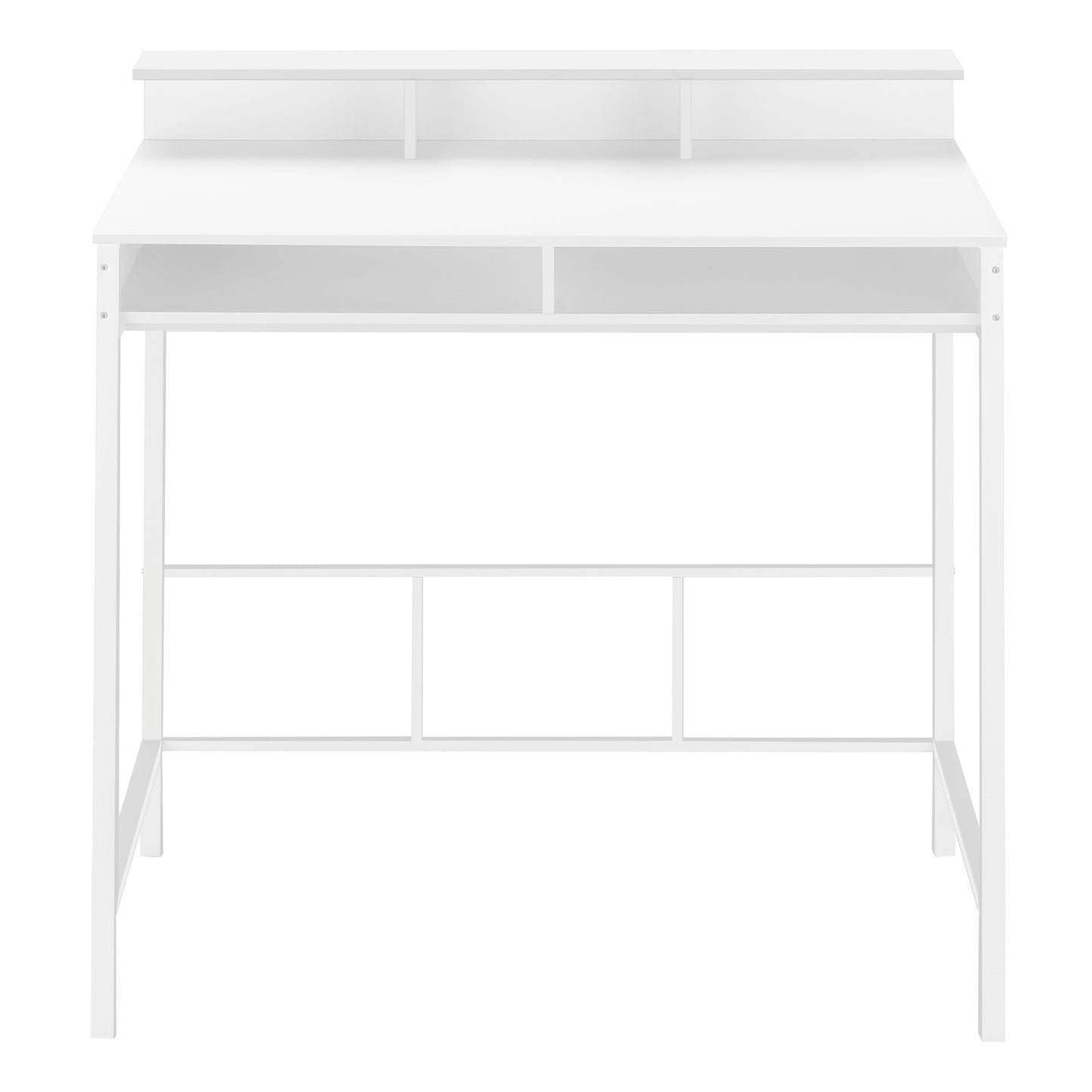 Bureau - 48"L / Métal Noir Hauteur Debout / #MO7701