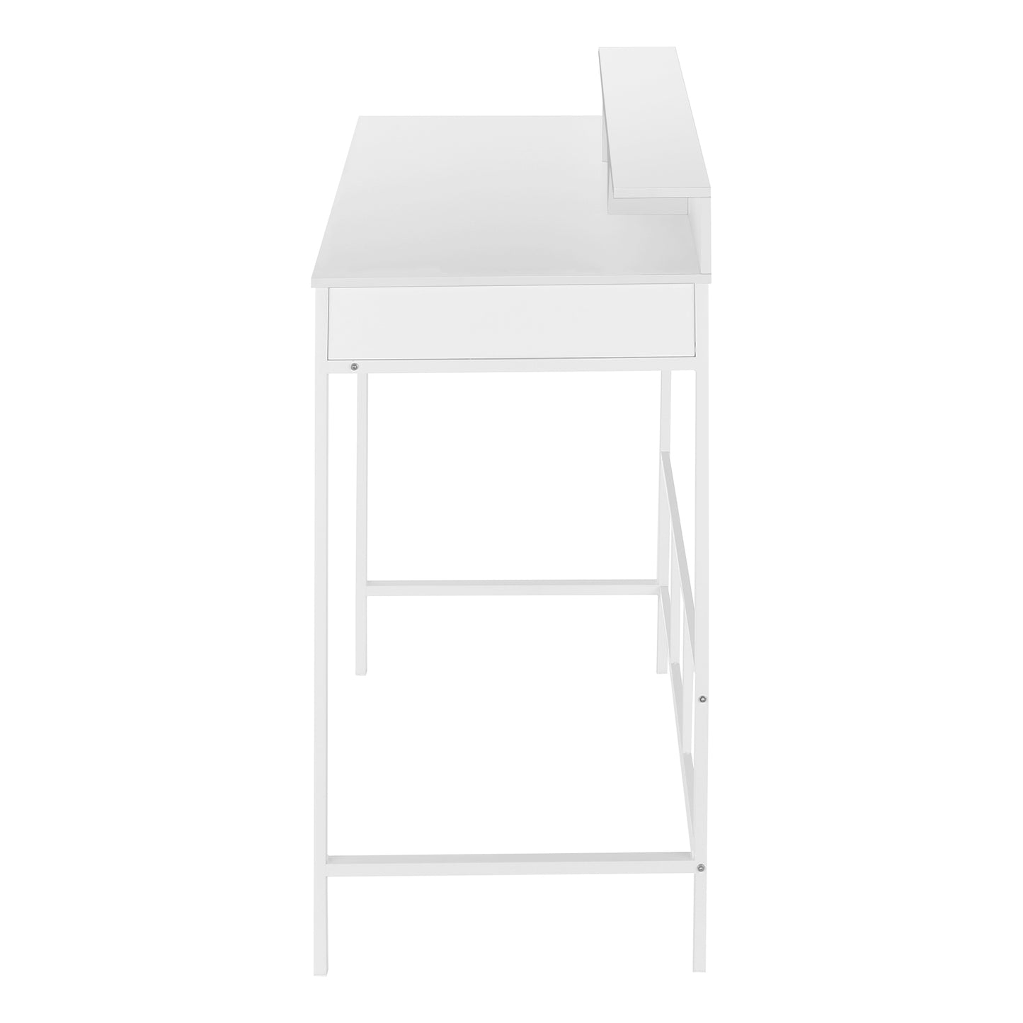 Bureau - 48"L / Métal Noir Hauteur Debout / #MO7701