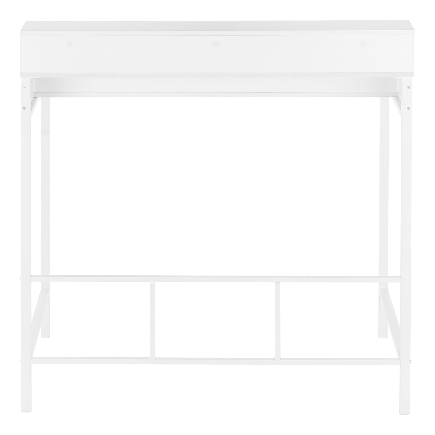 Bureau - 48"L / Métal Noir Hauteur Debout / #MO7701