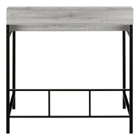 Bureau - 48"L / Apparence Bois / Base Métal Noir Hauteur Debout / #MO7703