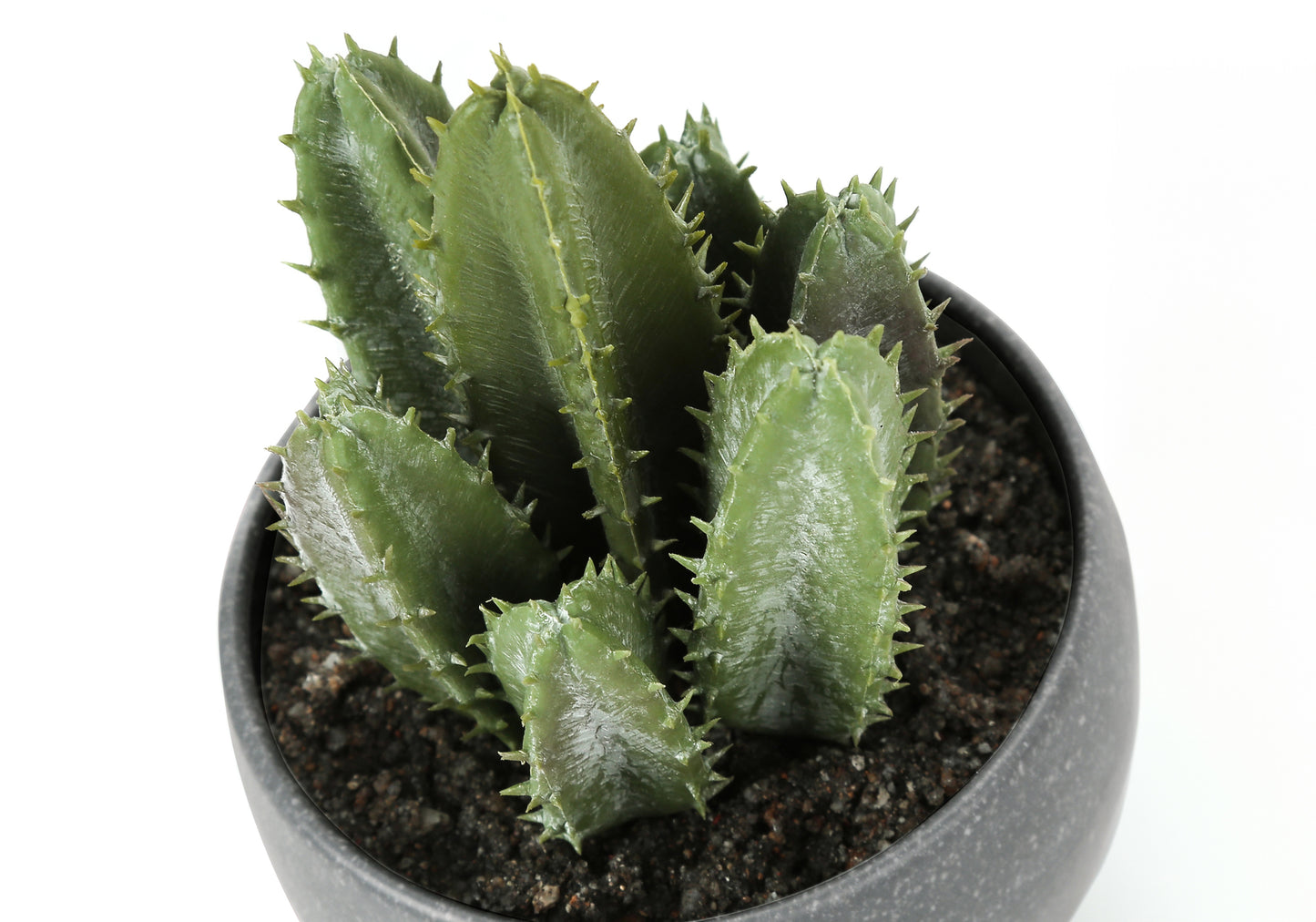 Plante Artificielle - 3MCX / 6"H  Pot Gris 3" / #MO9587