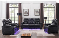 Chaise Inclinable / Noir / Lexus