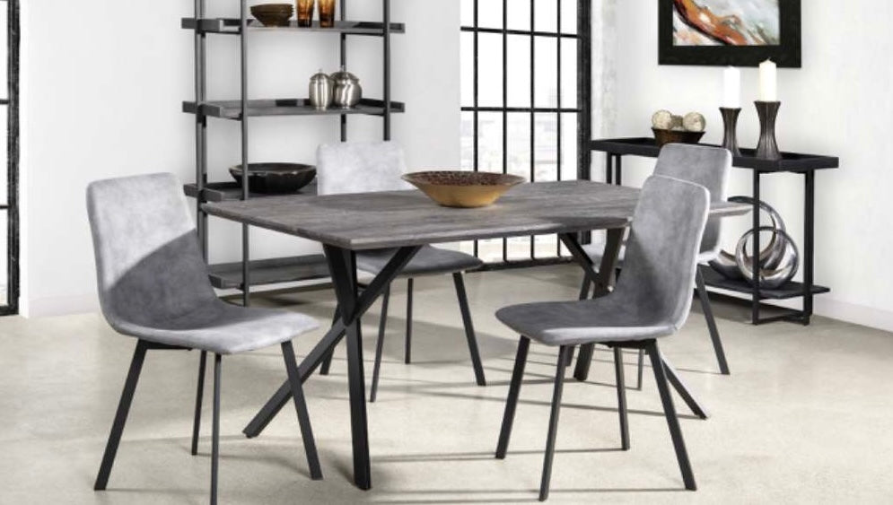 Ensemble De Cuisine Moderne Complet/ 4 chaises / 1 Tables