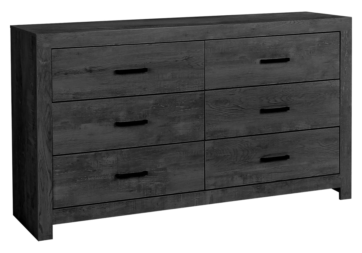 Commode double Ludovic – Gris graphite