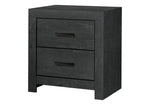 Table de chevet Ludovic – Gris graphite