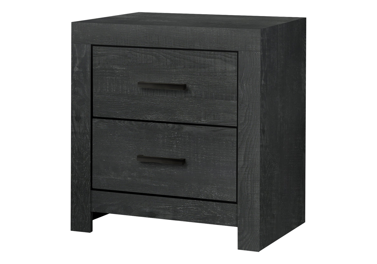 Table de chevet Ludovic – Gris graphite