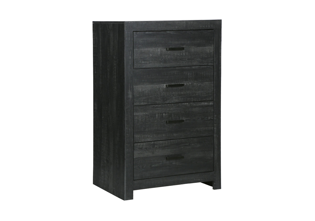 Commode haute Ludovic – Gris graphite