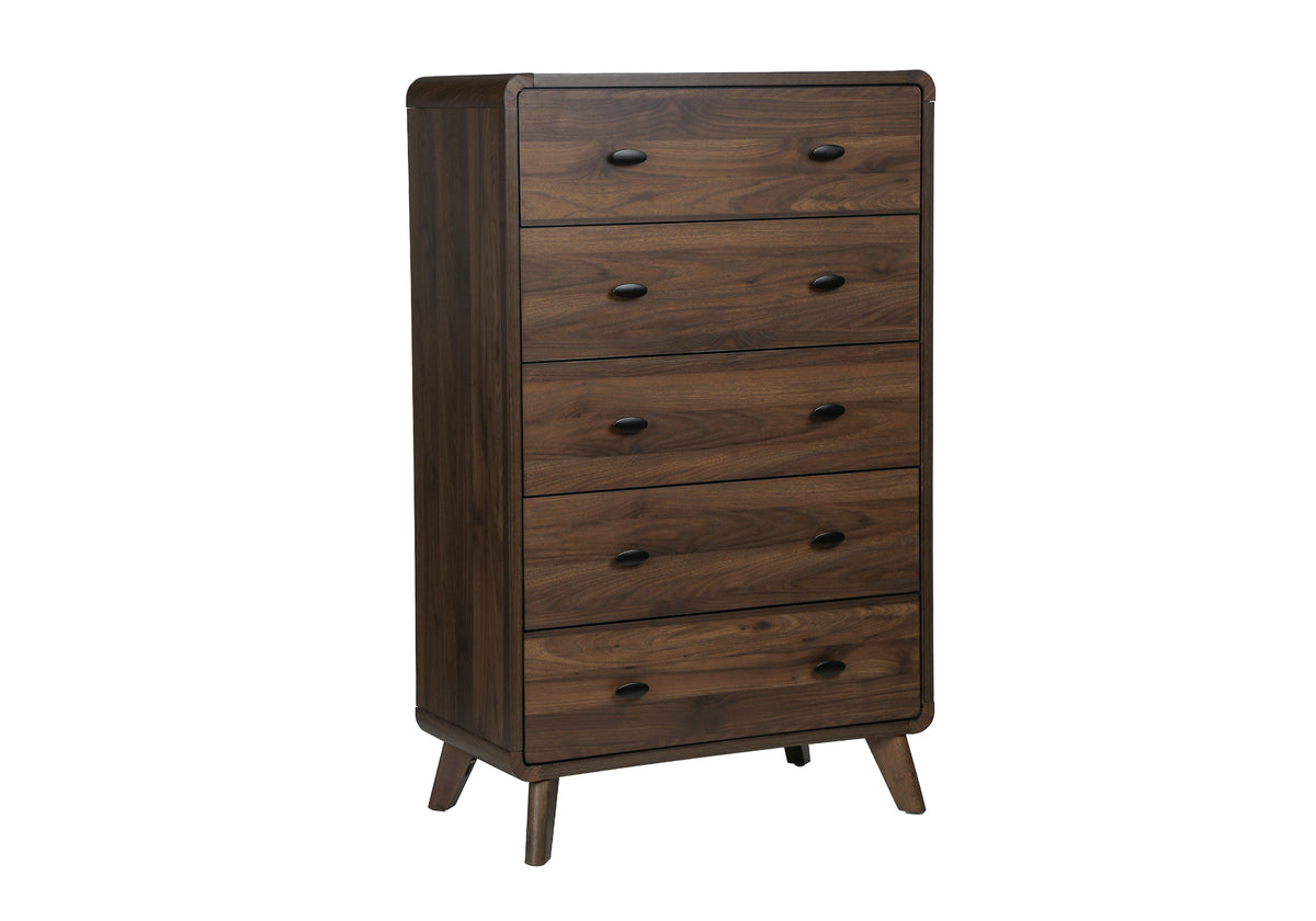 Commode haute Anatole – Noyer