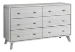 Commode double Anatole – Chêne gris