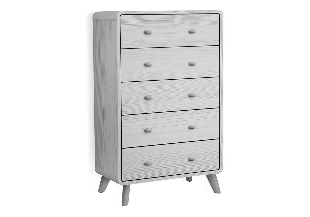 Commode haute Anatole – Chêne gris