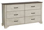 Commode double Odile – Chêne blanchi