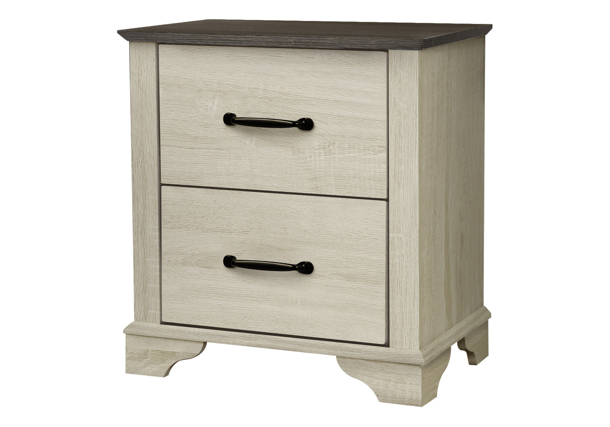 Table de chevet Odile – Chêne blanchi