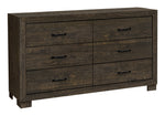 Commode double Clémence – Chêne rustique