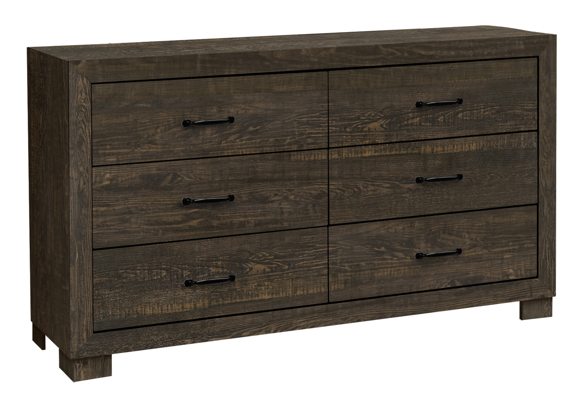 Commode double Clémence – Chêne rustique