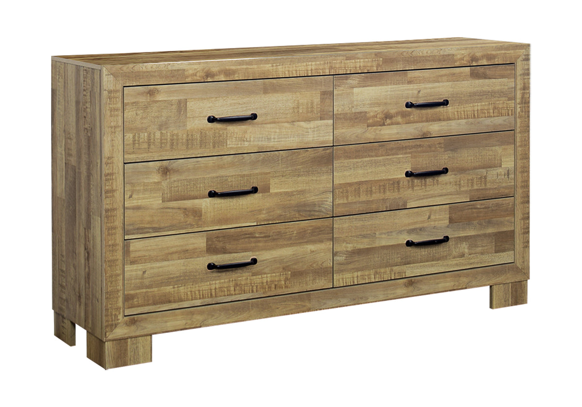 Commode double Clémence – Chêne moyen