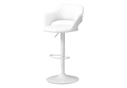 Blanc/ Pattes métal blanc