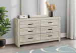 Commode double Ludovic – Chêne blanchi – ambiance