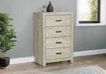 Commode haute Ludovic – Chêne blanchi – ambiance