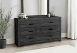 Commode double Ludovic – Gris graphite – ambiance