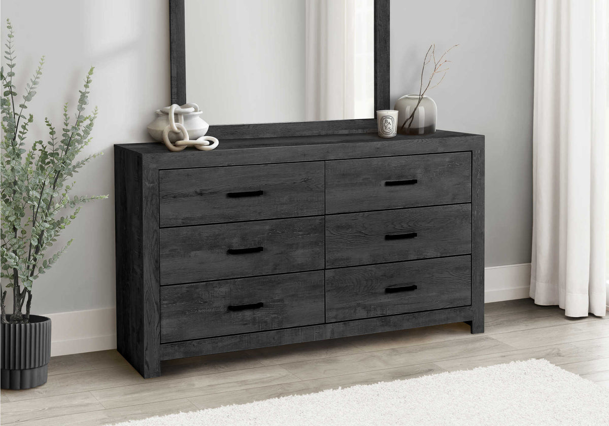 Commode double Ludovic – Gris graphite – ambiance