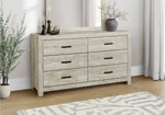 Commode double Armand – Chêne blanchi – ambiance
