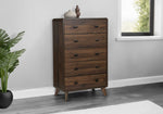 Commode haute Anatole – Noyer – ambiance