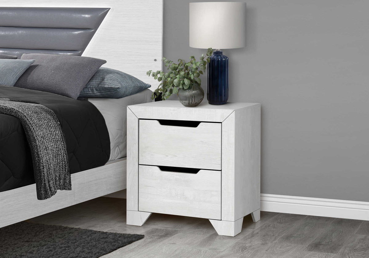 Table de chevet Lison – Blanc – ambiance