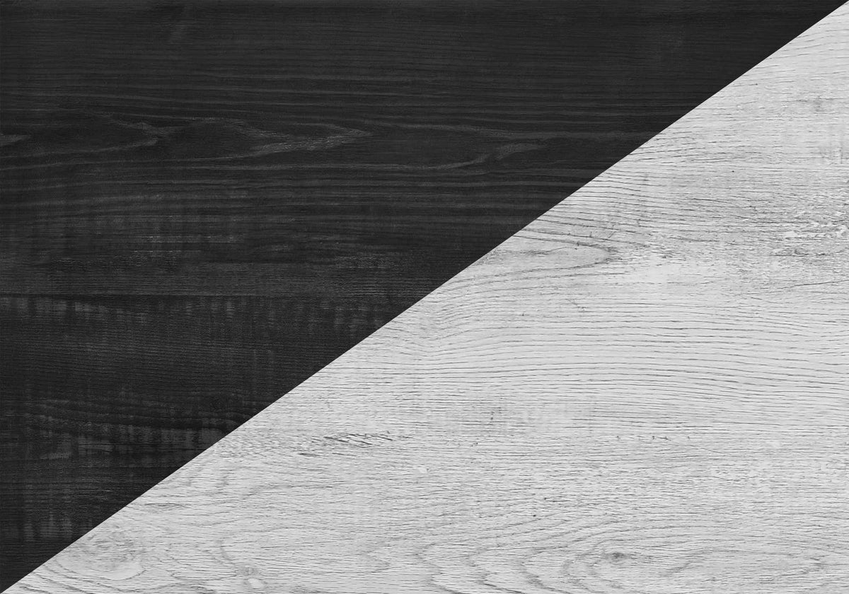 Table de chevet Théo – Gris et noir – ambiance