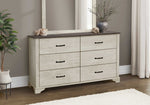 Commode double Odile – Chêne blanchi – ambiance