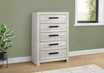 Commode haute Solène – Gris – ambiance