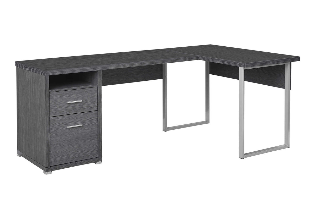 Zoren 80" Reversible L-Shaped Desk