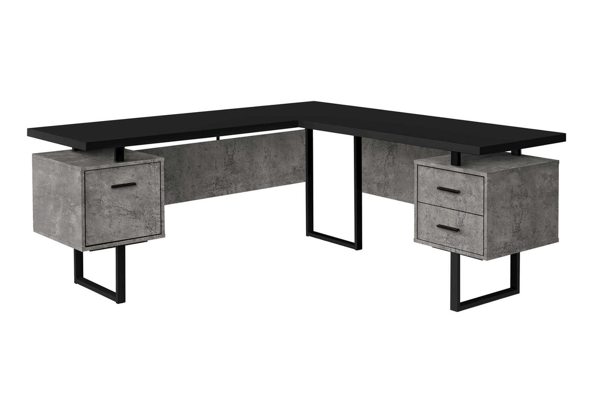 Bureau en coin réversible Avero 70''