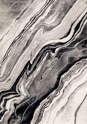 Noir et gris / 5'3" x 7'7"