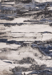 Bleu et gris / 5'3" x 7'7"