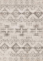 Brun et gris, ethnique / 5'3" x 7'7"