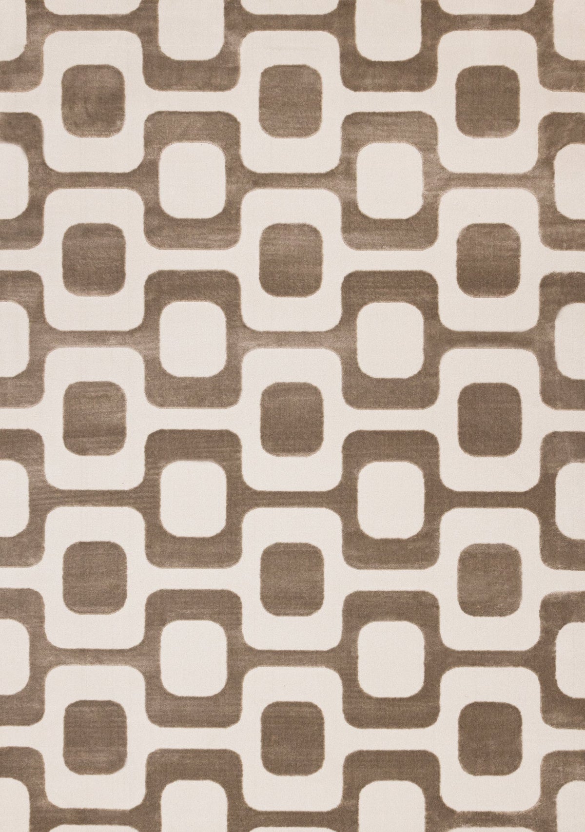 Tapis Sorel – motif beige et brun (Kalora Leo H924/9656) – Meubles TOCO