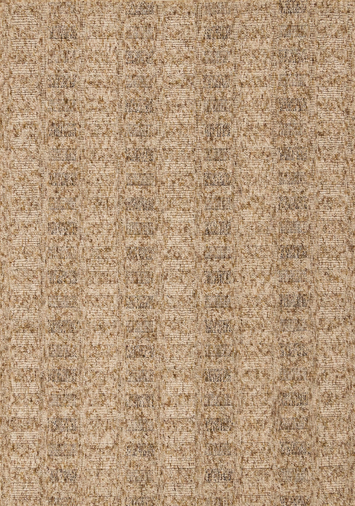 Tapis Lotbinière – motif noir et brun, treillis (Kalora Lexi X693-QK33) – Meubles TOCO