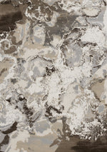 Tapis Portneuf – motif beige et brun, abstrait (Kalora Luca G195/9464) – Meubles TOCO